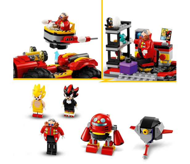 LEGO Sonic the Hedgehog 76999 Super Sonic kontra Egg Drillster V29 - 1266197 - zdjęcie 5